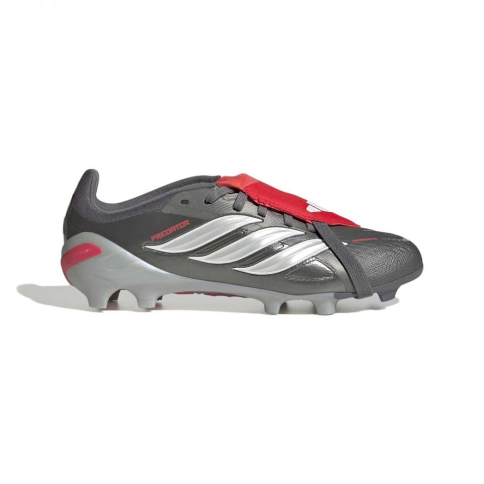  PREDATOR サッカースパイク シルバー adidas Predator Elite FT FG Junior Soccer Cleats | Finishers Steel
